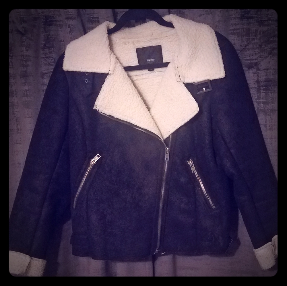 Faux Leather Jacket